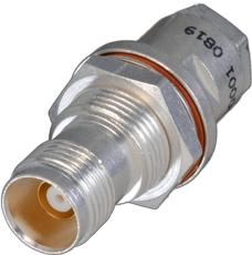 Cinch Connectivity Solutions-M49142/09-0006 RF-Steckverbinder Conn TRT 0Hz to 0.5GHz Crimp ST Panel Mount RCP Gold