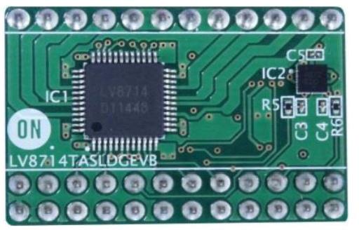 onsemi-LV8714TASLDGEVB Placas y kits de desarrollo de administración de potencia LV8714TA Motion Motor Control Evaluation Board