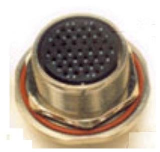Aero-Electric Connector-MS3454W20-22S Steckverbinder, rund Conn Circular SKT 6 POS Crimp ST Jam Nut 6 Terminal 1 Port