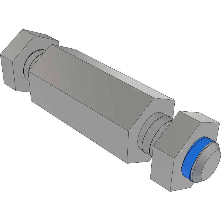 Samtec-SO-1015-02-01-01-L Distanzhülsen Standoff Hex M/M 4-40-THD 4.76mm-A/F 4.76mm-LG Aluminum 6061