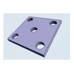 HUBER+SUHNER-77_Z-0-0-8/---_-H Steckverbinderzubehör Connector Accessories Insulating Washer Straight