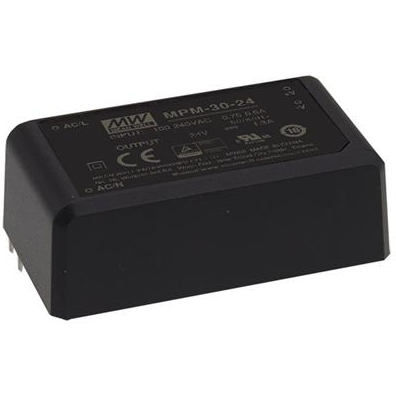 MEAN WELL-MPM-30-3.3 AC to DC Power Supplies AC/DC Power Supply Single-OUT 3.3V 6A 19.8W 5-Pin