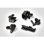 HellermannTyton-155-43702 Steckverbinderzubehör Connector Accessories Clips for round holes