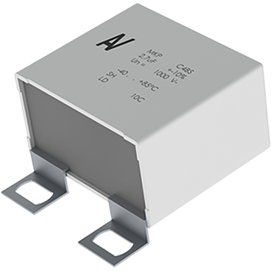 KEMET Corporation-C4BSPBX4150ZALJ Kondensator, Kunststofffilm Cap Film 1.5uF 1200V PP 5%( 42 X 30 X 45mm) Screw Mount Lug Plastic Rectangular Can 0.0023 Ohm 85°C Bag