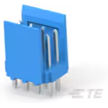 TE Connectivity-281739-4 Cabezales del conector y receptáculos PCB Conn Shrouded Header HDR 8 POS 2.54mm Solder ST Thru-Hole Box