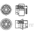 TE Connectivity-860286-2 Potencia del conector 4 PIN PLUG RECEPT. KIT