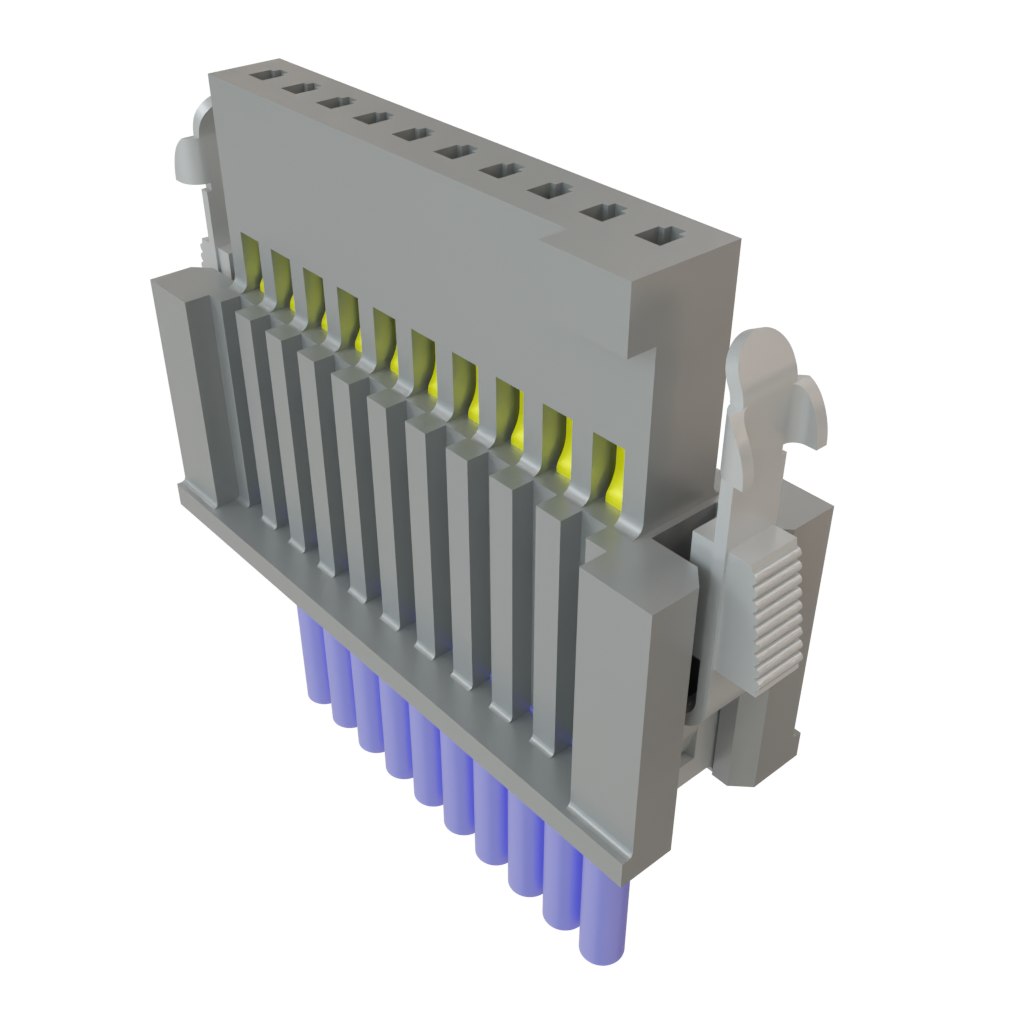 Samtec-SFSS-10-28-G-03.00-SR Andere Kabelbaugruppen Cable Assembly Discrete Wire 0.076m 28AWG Socket Strip 10 POS SKT Crimp TIGER EYE™ Layer