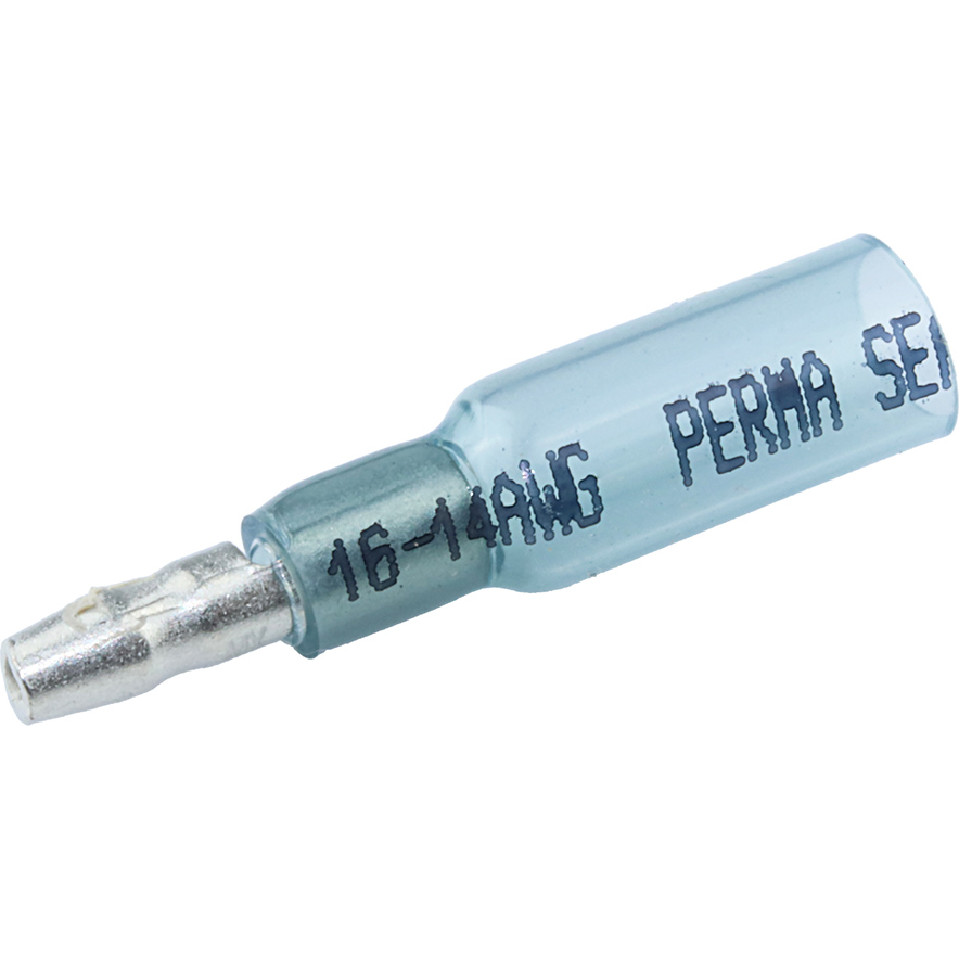 Molex-19164-0315 Steckverbinderanschlüsse Quick Disconnect Terminal 14-16AWG Copper Blue M 36.3mm Tin Perma-Seal™ T/R