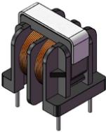 Eaton-ECMT1V2017H-600-R Gleichtakt-Drosseln Common Mode Chokes Dual 60000uH 1kHz 0.4A 2.1Ohm DCR Thru-Hole Tray