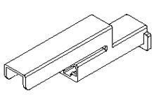 Molex-35189-0260 Carcaza de cables discretos de conector Conn Housing F 2 POS Crimp ST Cable Mount Natural MP-Lock™ Bag
