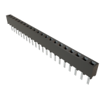 Conn Socket Strip SKT 21 POS 2mm Solder ST Top Entry Thru-Hole TIGER EYE™ Tube