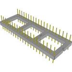 Conn DIP Adapter HDR 40 POS 2.54mm ST Thru-Hole Tube