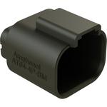 Conn Rectangular PIN 4 POS Solder ST Thru-Hole