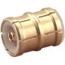 HUBER+SUHNER-32_MMBX-50-0-1/111_NE Conector RF Conn MMBX Adapter 0Hz to 12.4GHz 50Ohm ST M/M Gold Over Nickel Phosphorus Single