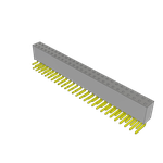 Conn Socket Strip SKT 54 POS 2.54mm Solder RA Side Entry Thru-Hole Layer