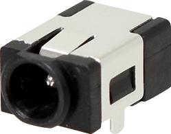 Same Sky (formerly CUI Devices)-PJ-088CH Steckverbinder Conn DC Power Jack F 3 POS Solder RA Thru-Hole 3 Terminal 1 Port T/R