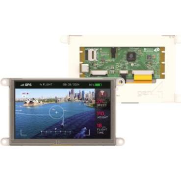 4D Systems-GEN4-RP2350-50T TFT-Module 5in TFT WVGA 800x480Pixels RGB 510cd/m2 LED Backlight -20°C to 65°C