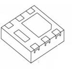 Trans MOSFET N-CH Si 30V 6A 6-Pin UDFN-B EP T/R
