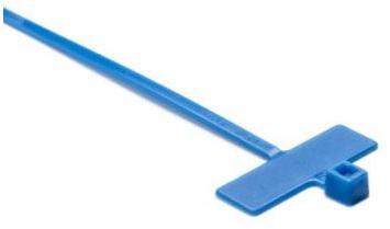 HellermannTyton-IT18R6C2 Kabelbinder Cable Ties, Tie Wrap Polyamide 6/6 Blue 19mm Pack