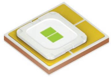 ams OSRAM-LE CG P1AS-TPTS-A-0 LED LED Uni-Color Green 520nm 3-Pin SMD T/R