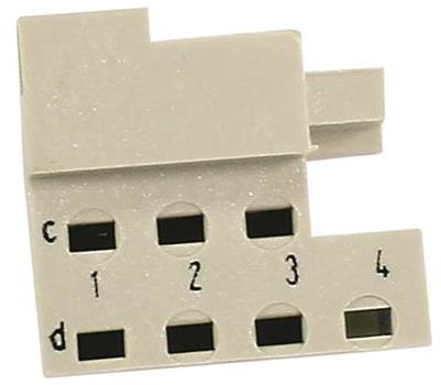 HARTING-09060009995 Accessori per connettori Connector Accessories Fixing Bracket Straight Thermoplastic