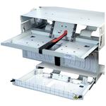 TE Connectivity-1174192 Fiber Management Systems FIST-GPS2 Fiber Panel for holding up to 4 GPST Patch/Splice Trays, unloaded, 2RU, 19 in, gray