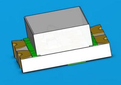 Everlight Electronics-EAST1916RYA0 LED LED Bi-Color Red/Yellow 632nm/591nm 4-Pin SMD T/R