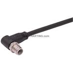 Cable Assembly Circular 9m 22AWG M12 Circular 4 Right Angle