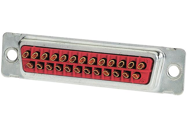 HARTING-09674094715 Conector D-subminiatura Conn D-Sub F 9 POS Solder Cup ST Panel Mount 9 Terminal 1 Port