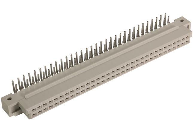HARTING Technology Group-9722646801 Connector Backplane Conn DIN 41612 F 64 POS 2.54mm Solder RA Thru-Hole