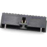 Conn Shrouded Header (4 Sides) HDR 14 POS 2.54mm Solder RA Side Entry Thru-Hole SL Tube