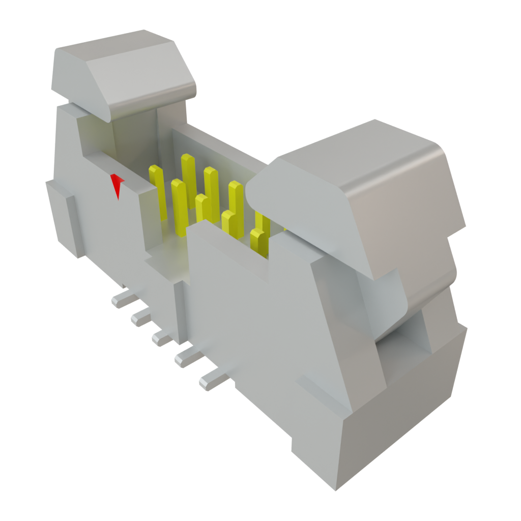 Samtec-EHT-105-01-S-D-SM Steckverbinderleisten und Leiterplattenbuchsen Conn Ejector Header HDR 10 POS 2mm Solder ST Top Entry SMD Tube