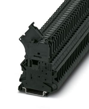 PHOENIX CONTACT-3046100 Blocs de raccordement de terminaux Conn Fuse Modular Terminal Block 2 POS 6.2mm Screw DIN Rail 6.3A