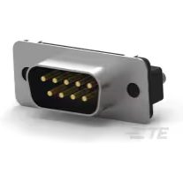 TE Connectivity-2-5748003-0 Connector D-Subminiature Conn D-Sub PIN 9 POS 1.37mm Solder ST Thru-Hole 9 Terminal 1 Port Tube