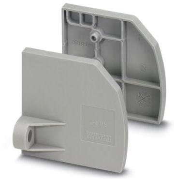 PHOENIX CONTACT-3075155 Connector Accessories End cover, number of positions: 0, color: gray