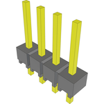 Conn Unshrouded Header HDR 4 POS 2.54mm Solder ST Top Entry Thru-Hole Bulk