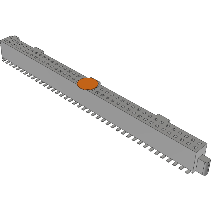 Samtec-SFML-140-T2-S-D-K-TR Steckverbinderleisten und Leiterplattenbuchsen Conn Socket Strip SKT 80 POS 1.27mm Solder ST SMD TIGER EYE™ T/R