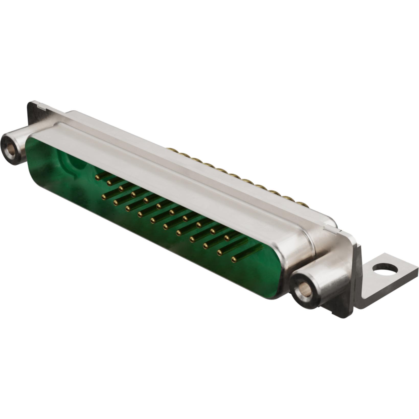 Molex-1731070649 Steckverbinder, D-Sub Conn Combo D-Sub M 22Signal/3Cavity POS 1.4mm Solder RA Thru-Hole 22 Terminal 1 Port FCT Products Carton