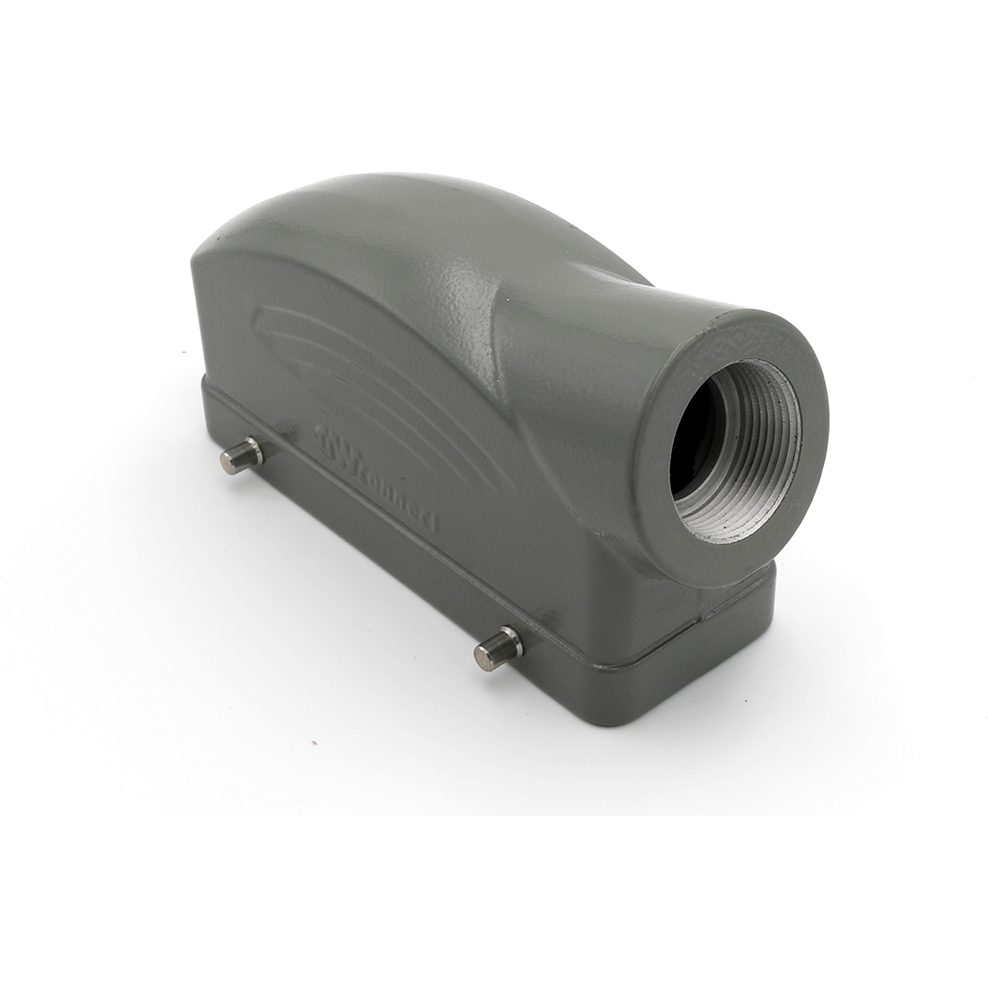 Molex-936013770 Schrumpfbalgenadapter Hood 90° 24 Shell Size Polyester Powder Die Cast Aluminum GWconnect®