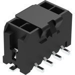 Micro Power 3.0 Connector System - G881 Series, Wire to Board connector, , Vertical, Dual row, 3.0mm pitch, 08 positions , 100 U Tin, LCP, Black, REEL