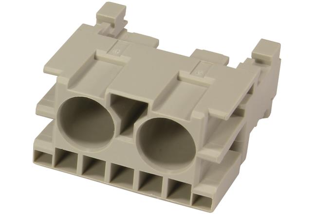 HARTING-09290023201 Steckverbinder, Mutterplatine DIN Signal type M0+2 angled male