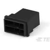 TE Connectivity-1-917808-3 分立接线罩连接器 Conn Housing PL 6 POS 10.16mm Crimp ST Cable Mount Black Bag