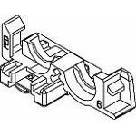 HellermannTyton-15495844 null Cable Management, Clip Black 6mm