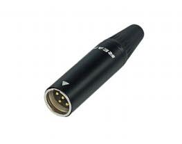 Neutrik Group-RT3MC-B Steckverbinder für Audio und Video Conn XLR Connector M 3 POS Crimp ST Cable Mount 1 Port