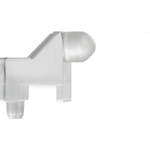 LED Light Pipe Round Right Angle Clear Rigid Bag