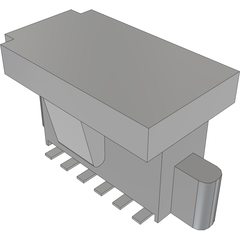 Samtec-SFM-106-02-S-D-P Connector Headers and PCB Receptacles Conn Socket Strip SKT 12 POS 1.27mm Solder ST SMD TIGER EYE™ Tube