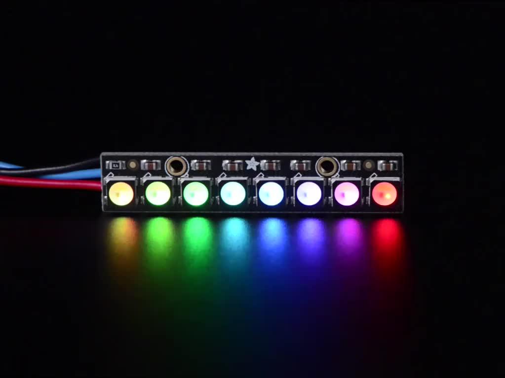 Adafruit Industries-2869 LED-Module Neo Pixel LED Strip Starter Pack - 30 LED meter