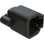 Conn Shrouded Header (4 Sides) HDR 2 POS 6.7mm Solder ST Top Entry Thru-Hole