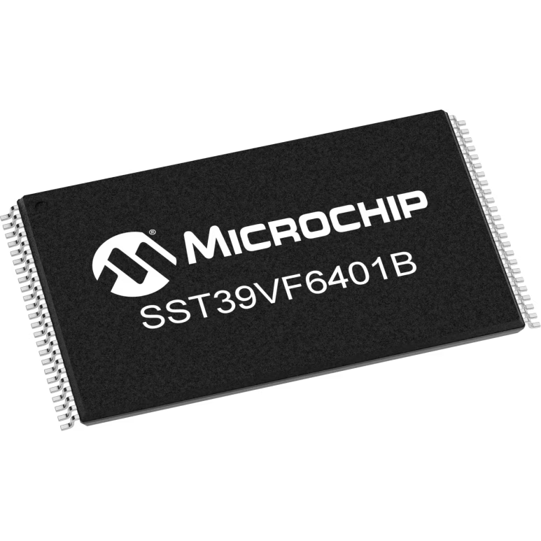 Microchip Technology-SST39VF6401B-70-4I-EKE-T Flash NOR Flash Parallel 3.3V 64M-bit 4M x 16 70ns 48-Pin TSOP T/R