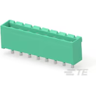 TE Connectivity-796642-8 Steckverbinderleisten und Leiterplattenbuchsen Conn Shrouded Header (4 Sides) M 8 POS 5mm Solder ST Top Entry Thru-Hole Box